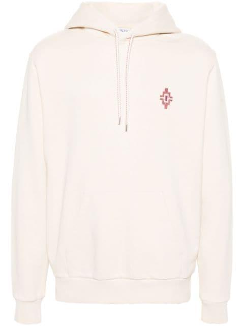 Graffiti Cross cotton hoodie by COUNTY OF MILAN