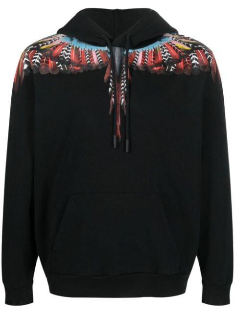 Grizzly Wings organic cotton hoodie by COUNTY OF MILAN