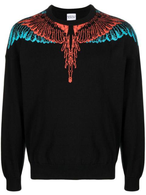 Icon Wings long-sleeve sweatshirt by COUNTY OF MILAN