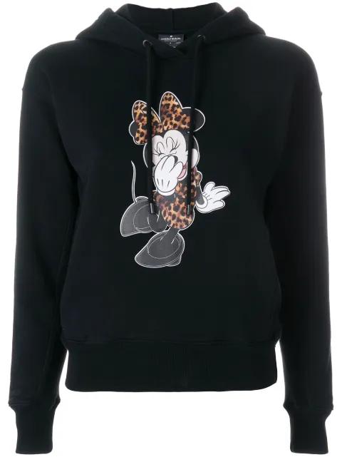 Leopard Minnie hoodie by COUNTY OF MILAN