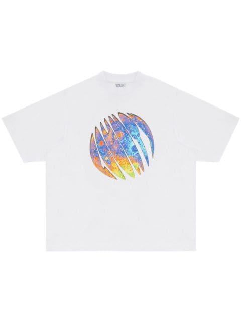 Lunar cotton T-shirt by COUNTY OF MILAN