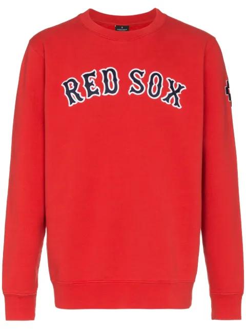 Sox embroidered cotton sweater by COUNTY OF MILAN