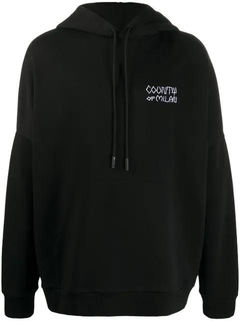 Tribe oversize hoodie by COUNTY OF MILAN