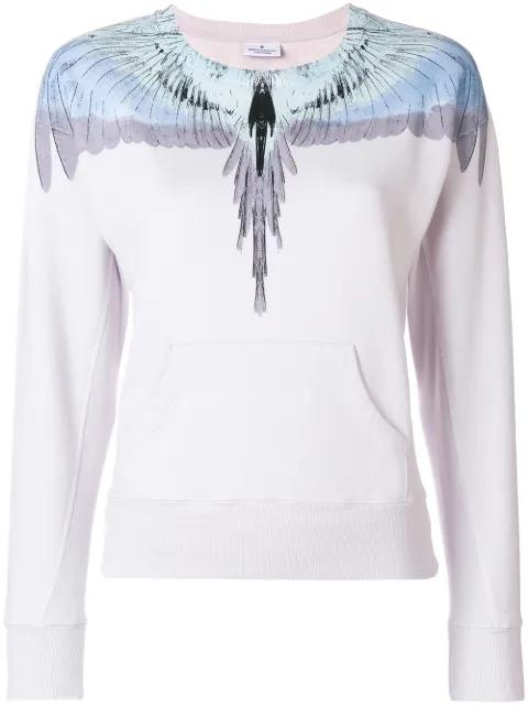 Wings crew-neck sweatshirt by COUNTY OF MILAN