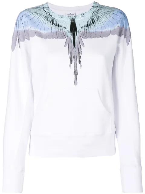 Wings crew neck sweatshirt by COUNTY OF MILAN