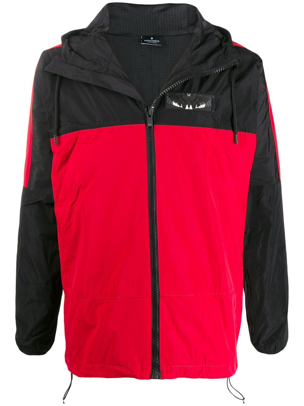 Wings patch windbreaker by COUNTY OF MILAN