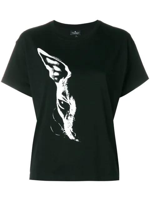 cat print T-shirt by COUNTY OF MILAN