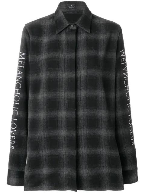 check printed shirt by COUNTY OF MILAN