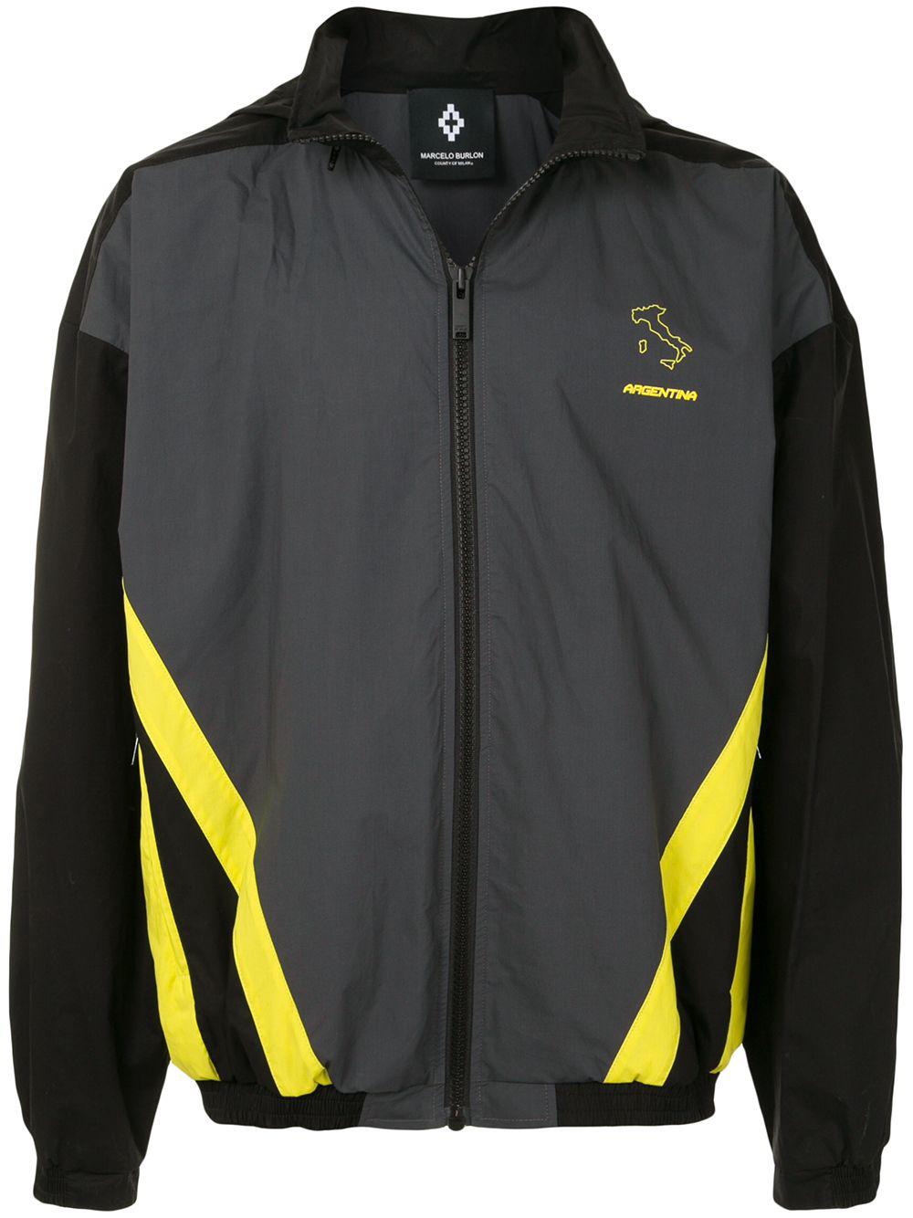 colour-block track jacket by COUNTY OF MILAN