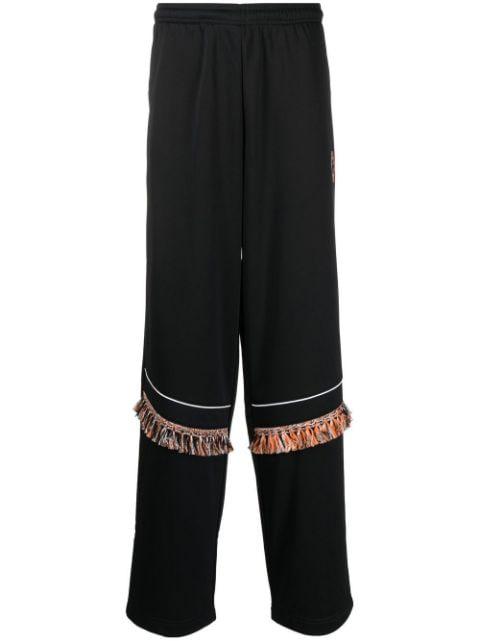 fringe-detailing track pants by COUNTY OF MILAN