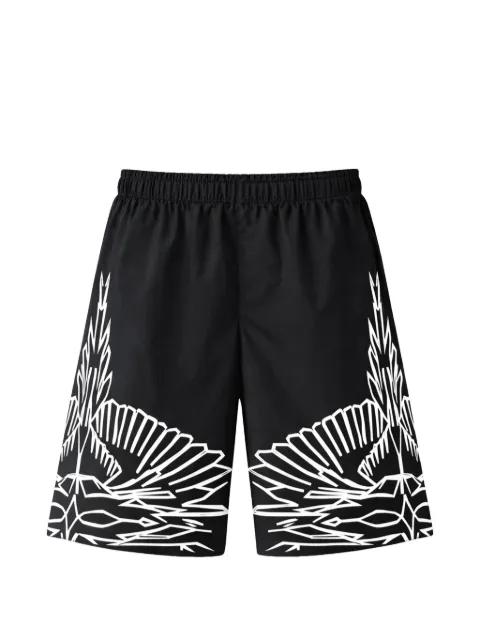 graphic deck shorts by COUNTY OF MILAN