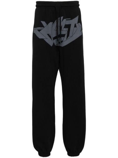 graphic print pants by COUNTY OF MILAN