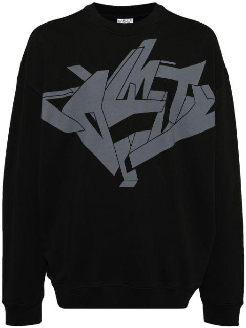graphic-printed sweatshirt by COUNTY OF MILAN
