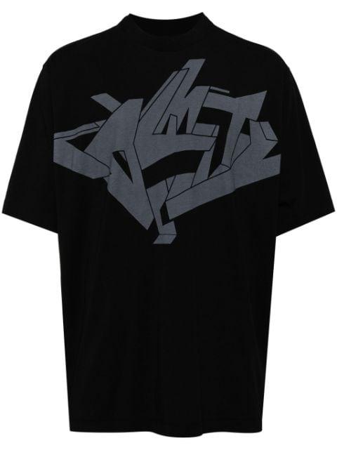 graphic-printed t-shirt by COUNTY OF MILAN
