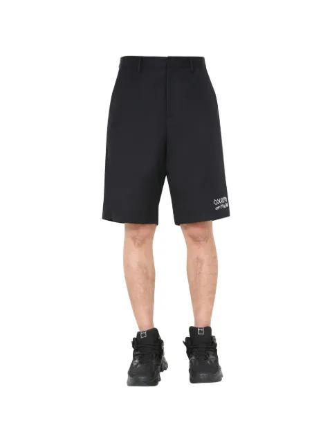 logo-detail shorts by COUNTY OF MILAN