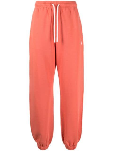 logo-embroidered cotton track pants by COUNTY OF MILAN