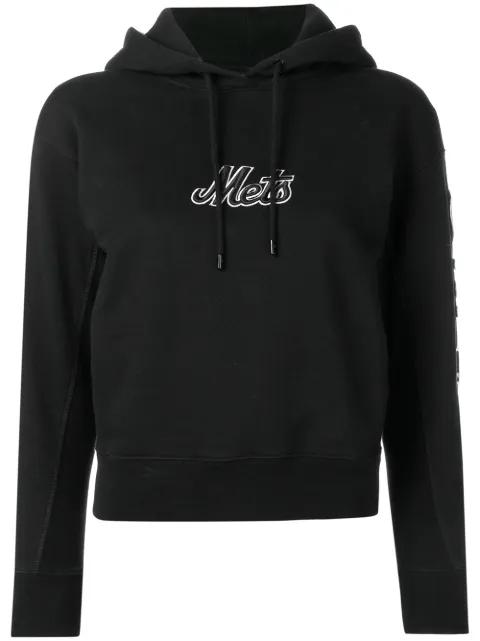 logo embroidered hoodie by COUNTY OF MILAN