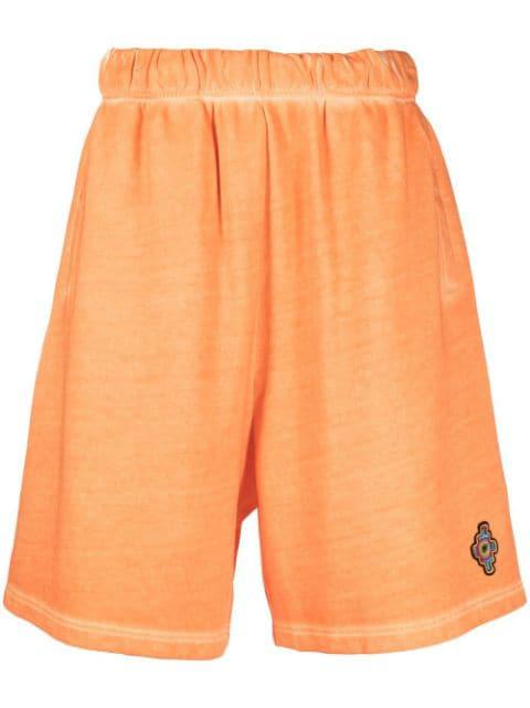 logo patch knee-length shorts by COUNTY OF MILAN