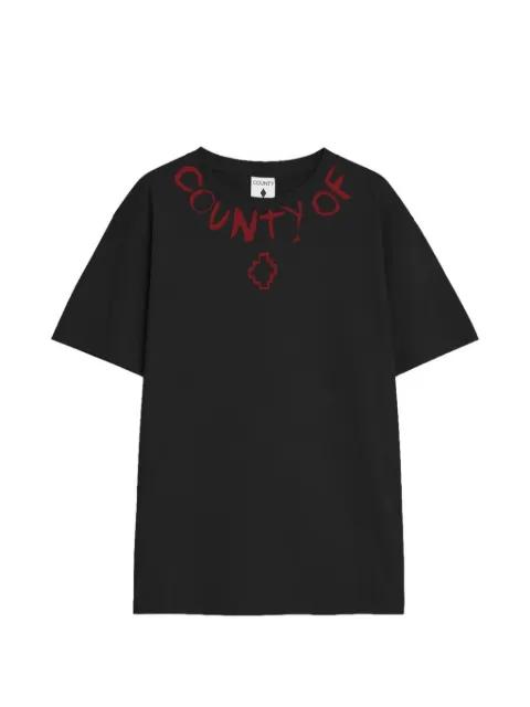 logo-print T-shirt by COUNTY OF MILAN