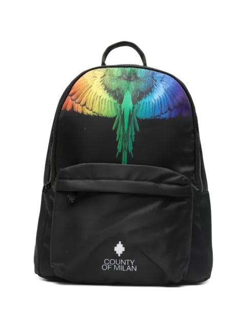 logo-print backpack by COUNTY OF MILAN