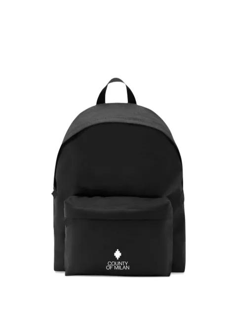 logo-print backpack by COUNTY OF MILAN