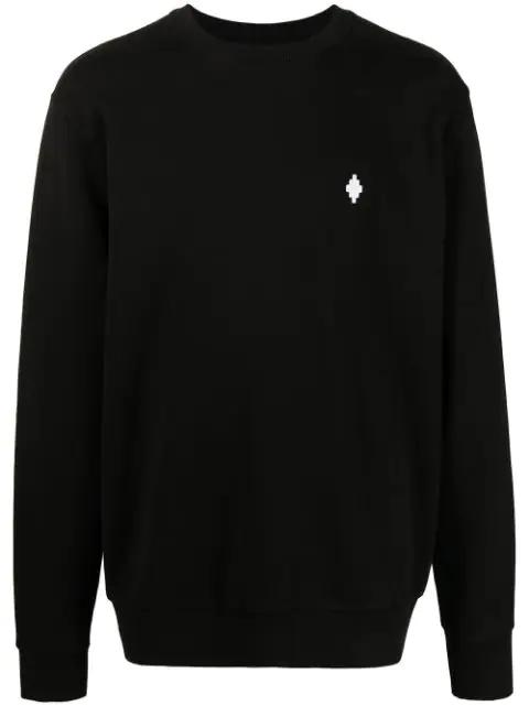 logo-print cotton sweatshirt by COUNTY OF MILAN