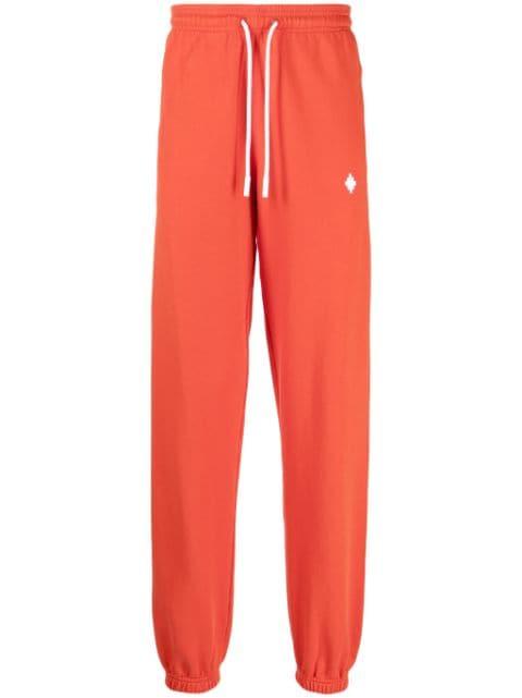 logo-print cotton track pants by COUNTY OF MILAN
