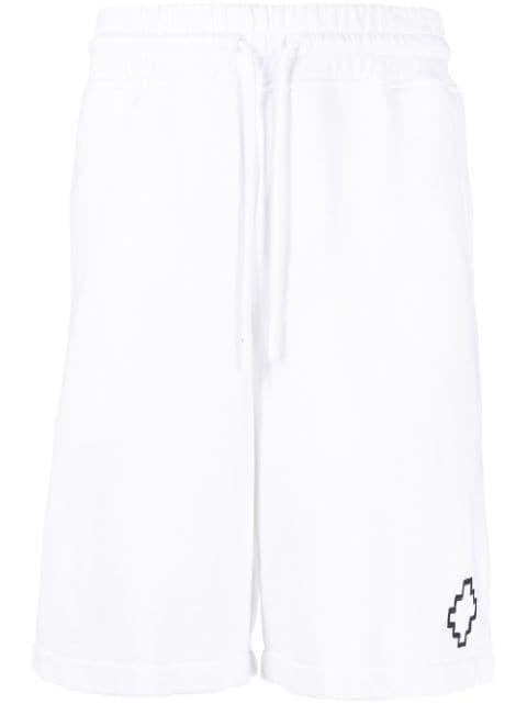logo-print drawstring Bermuda shorts by COUNTY OF MILAN