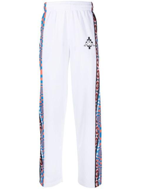 logo-print track pants by COUNTY OF MILAN
