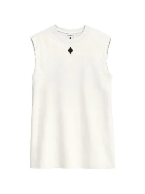 logo-print vest by COUNTY OF MILAN