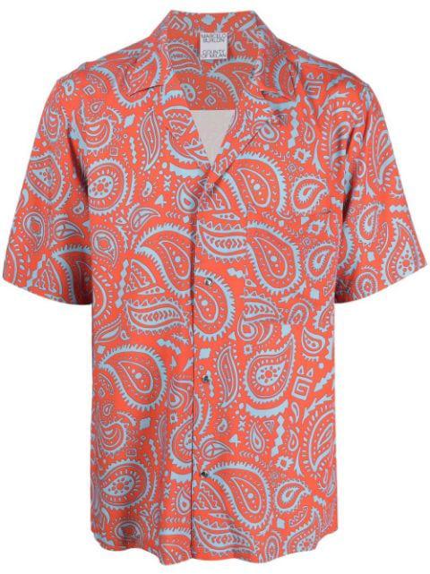 paisley-print shirt by COUNTY OF MILAN