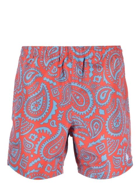 paisley-print swim shorts by COUNTY OF MILAN