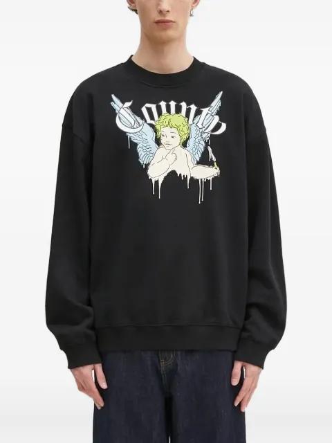 print sweatshirt by COUNTY OF MILAN