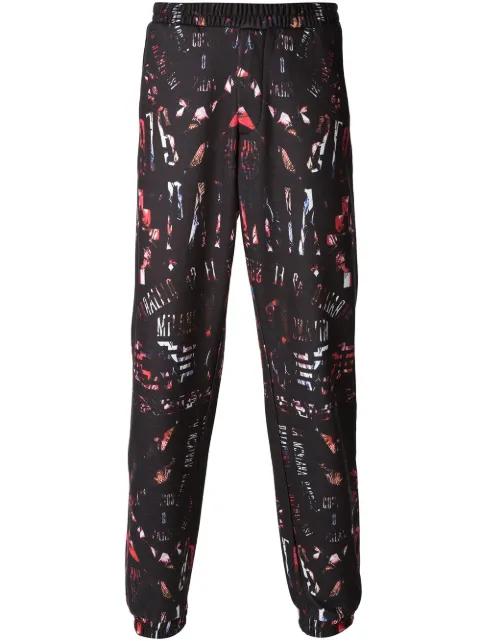 printed track pants by COUNTY OF MILAN