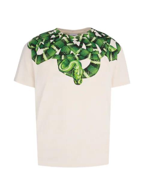 snake-print T-shirt by COUNTY OF MILAN