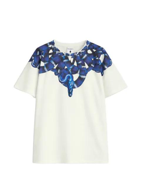 snake-print T-shirt by COUNTY OF MILAN