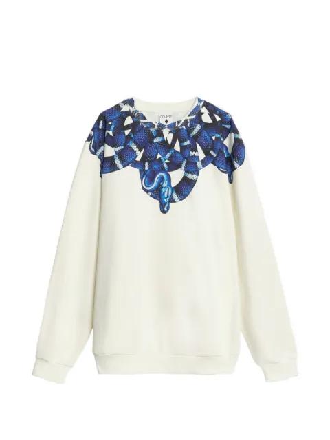 snake-print sweatshirt by COUNTY OF MILAN