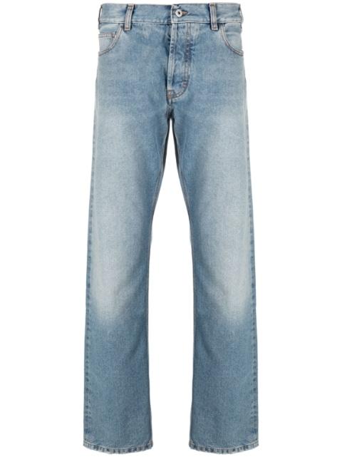 straight-leg washed jeans by COUNTY OF MILAN