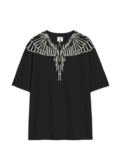 wing-print T-shirt by COUNTY OF MILAN