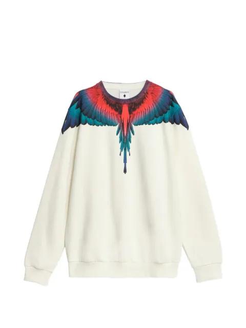 wings crew-neck sweatshirt by COUNTY OF MILAN