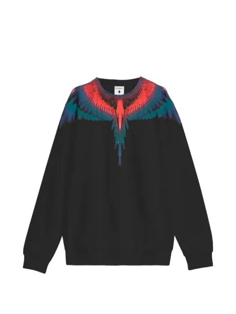 wings-print sweatshirt by COUNTY OF MILAN