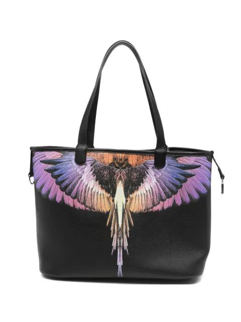 wings-print tote bag by COUNTY OF MILAN