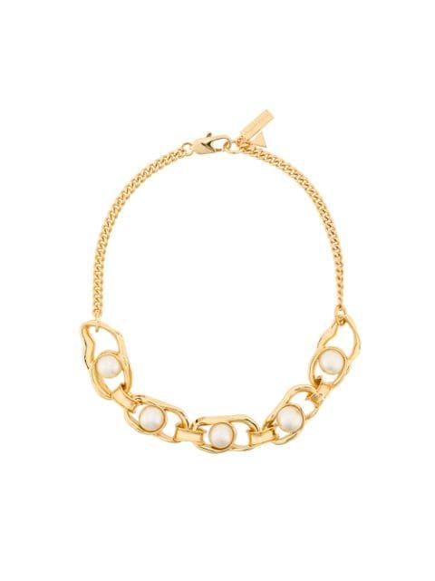 Liquid pearl necklace by COUP DE COEUR