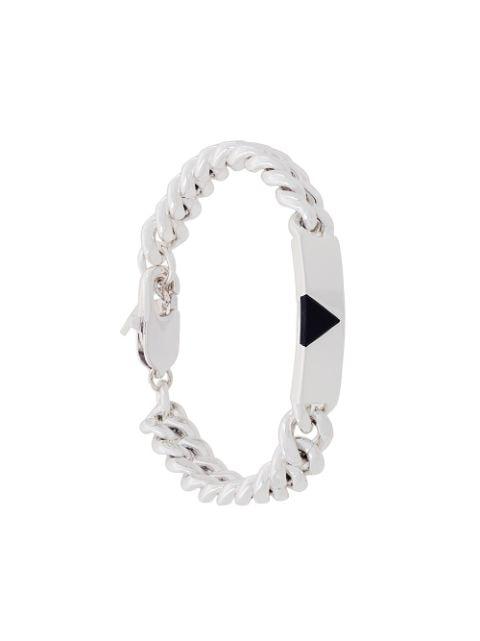 Pyramid Tag bracelet by COUP DE COEUR