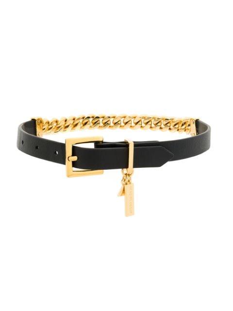 wrap chain choker by COUP DE COEUR