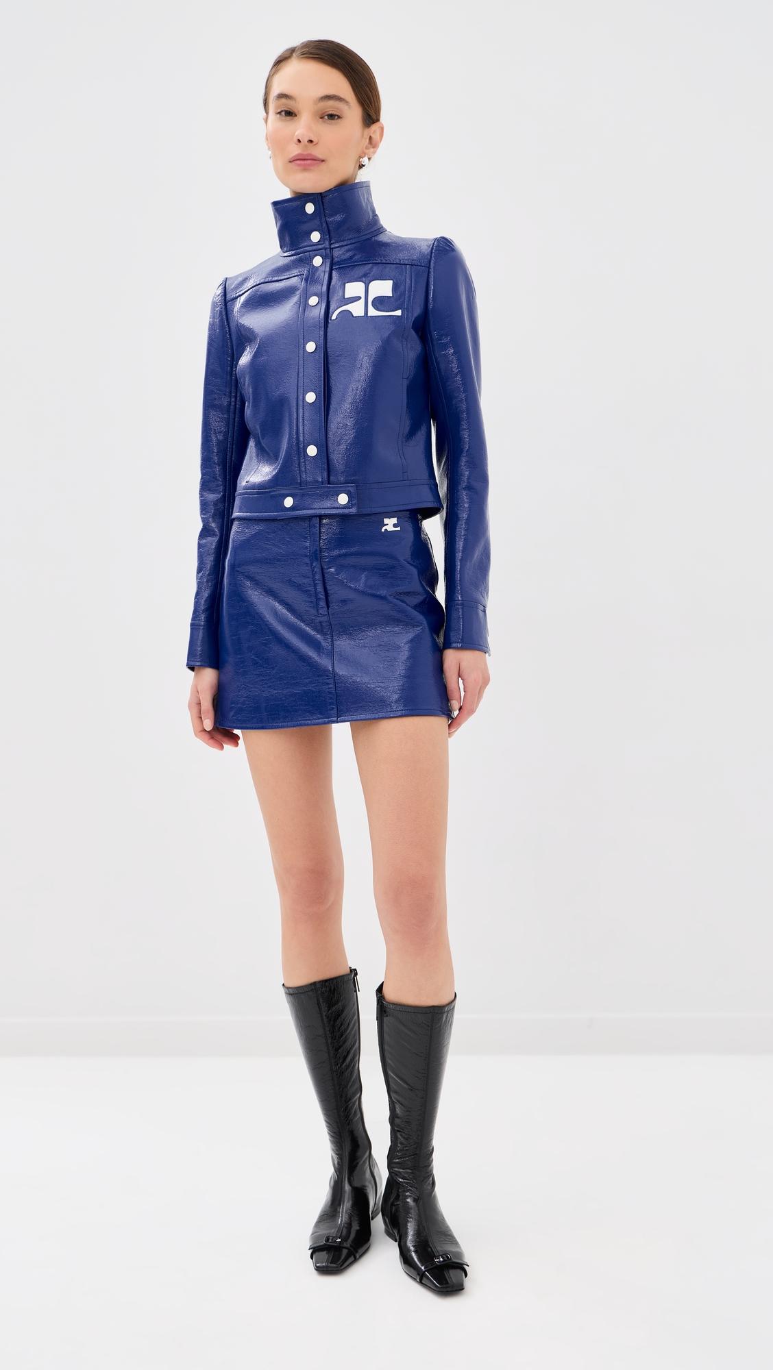 Vinyle Reedition Skirt by COURRÈGES