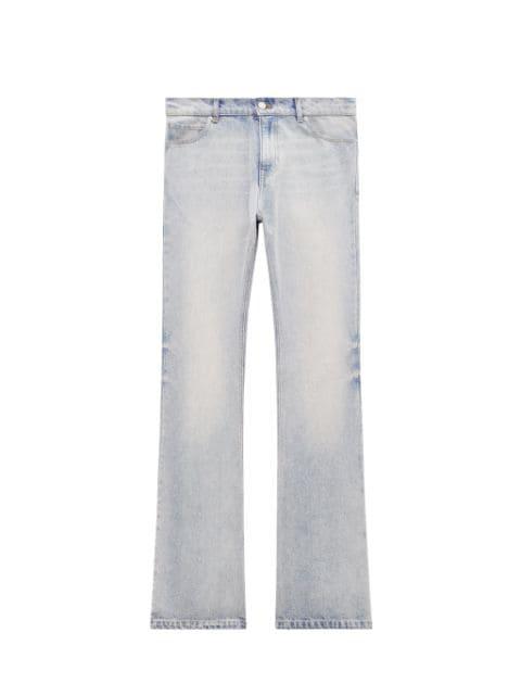 70's bootcut cotton jeans by COURREGES