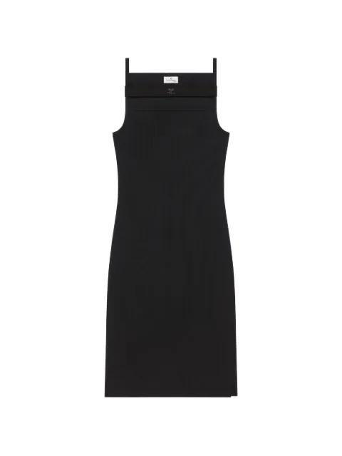 90's rib strap midi dress by COURREGES