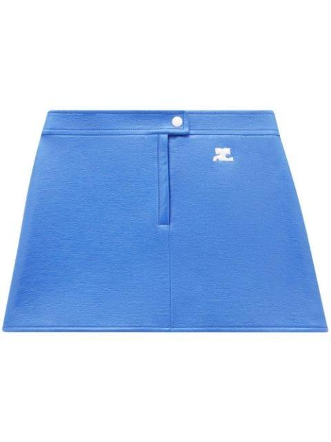 A-line mini skirt by COURREGES