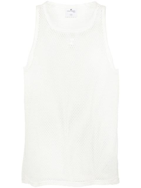 AC mesh tank top by COURREGES